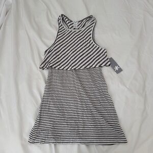 splendid dress  Size 10-12  Condition: NWT  Color: stripe  Details : - layered t